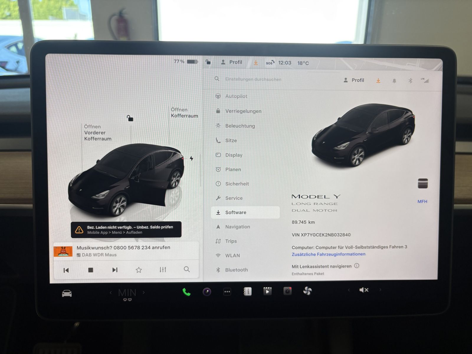 Tesla Model Y Long Range Dual AWD Pano Leder 360Cam 1H foto 19