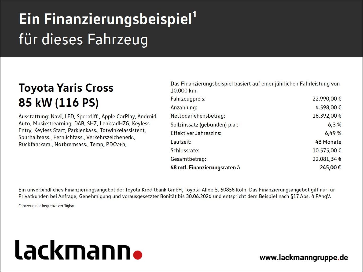 Toyota Toyota Yaris Cross 1.5 Hybrid Team D*Navi*LED*