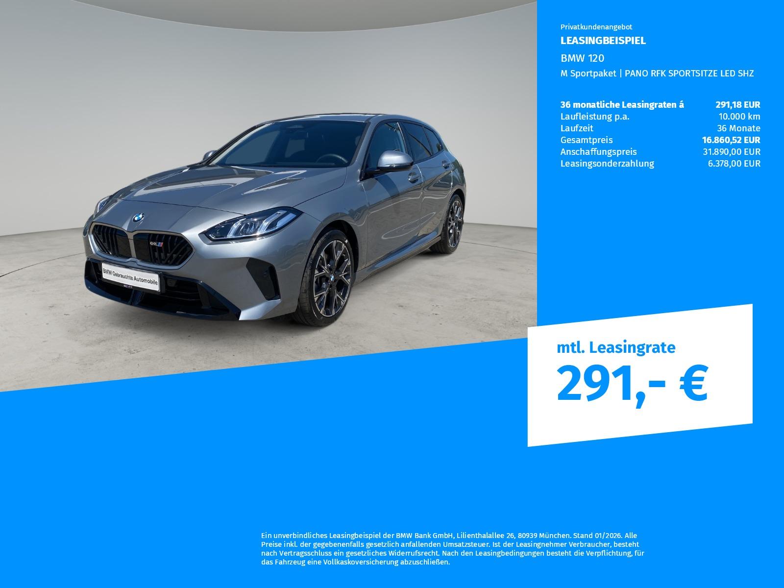 BMW 1 Series M Sportpaket PANO RFK SPORTSITZE LED SHZ, миниатюра 2