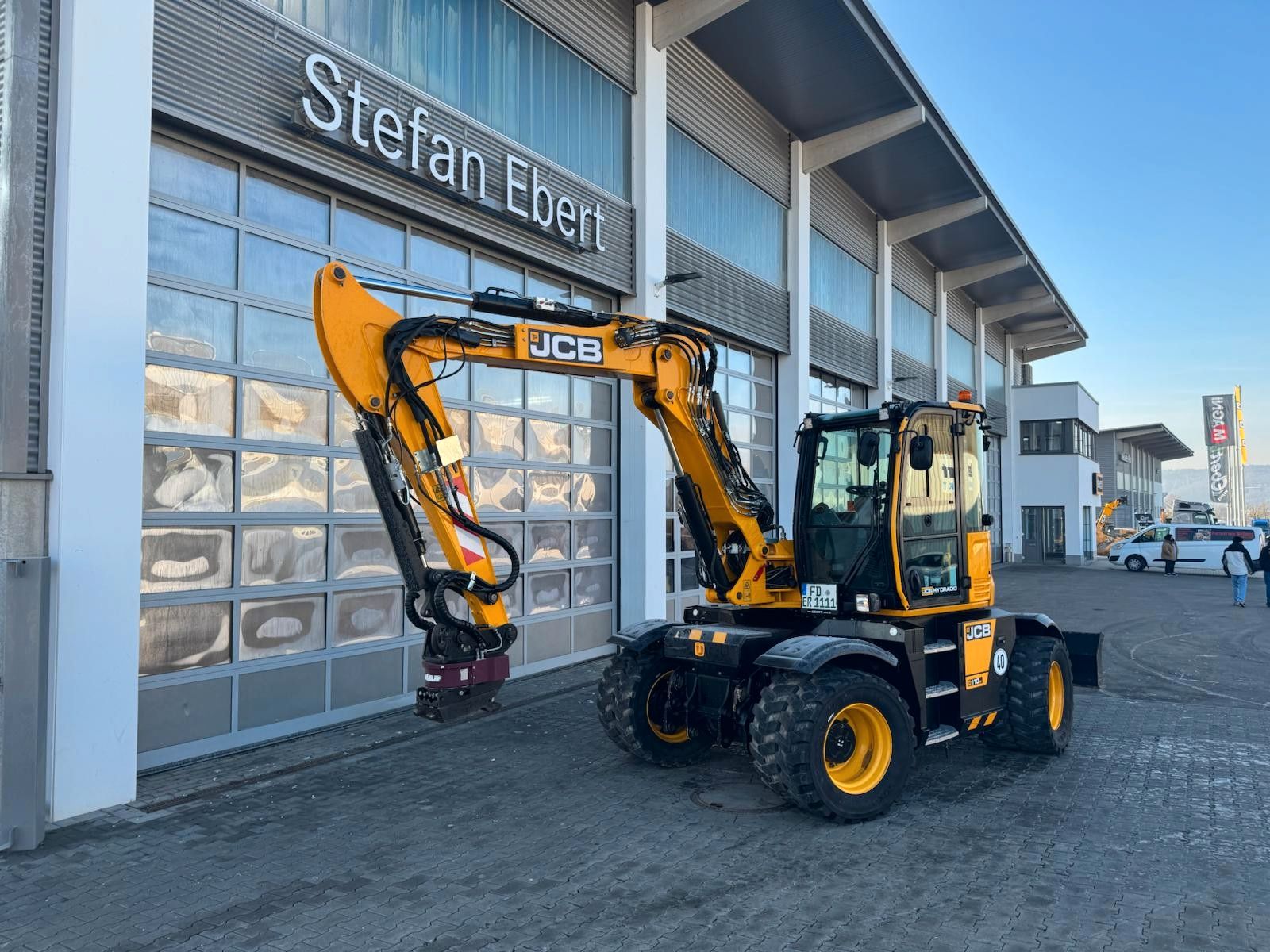 Fahrzeugabbildung JCB Hydradig HD 110WT / 2022 / nur 999h! / Powertilt