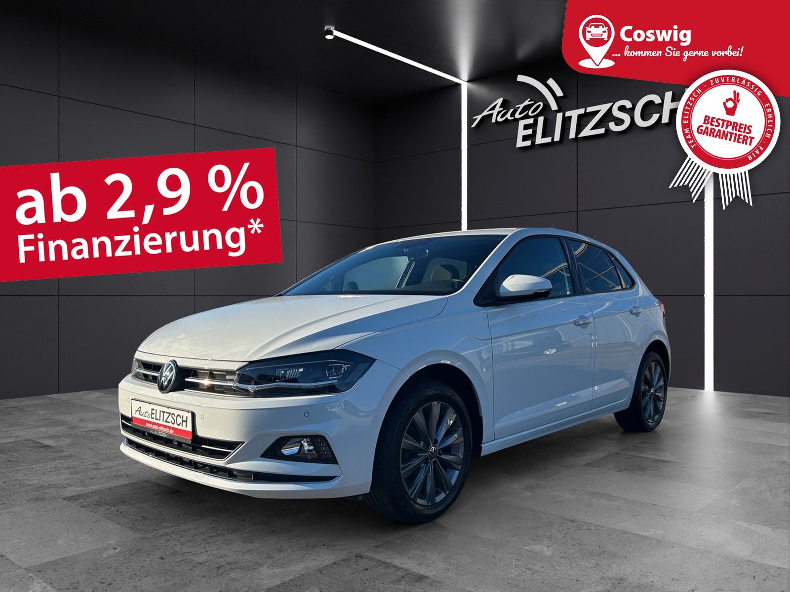 Fahrzeugabbildung Volkswagen Polo Highline TSI DSG LED ACC SH PDC Climatronic