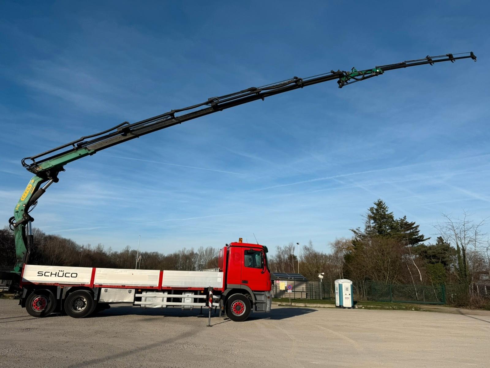 Mercedes-Benz Actros 2541 /  Kran Effer 310.11/6S + JIB 4S