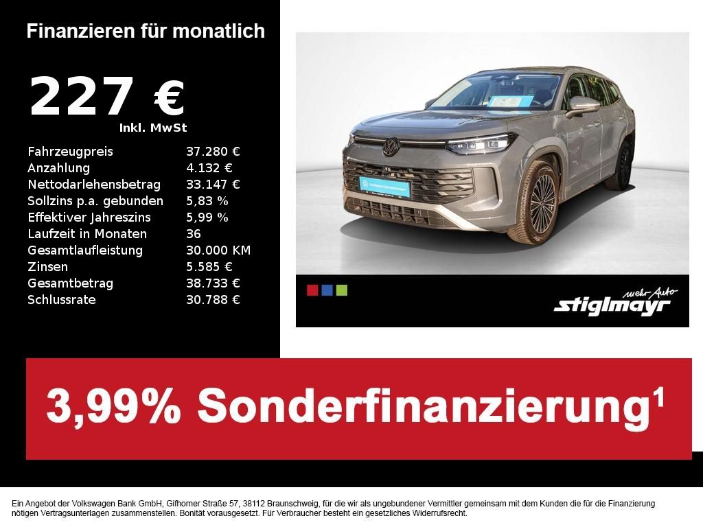 Volkswagen Tayron Life 1.5 eTSI DSG ACC+AHK+IQ-LIGHT+NAVI