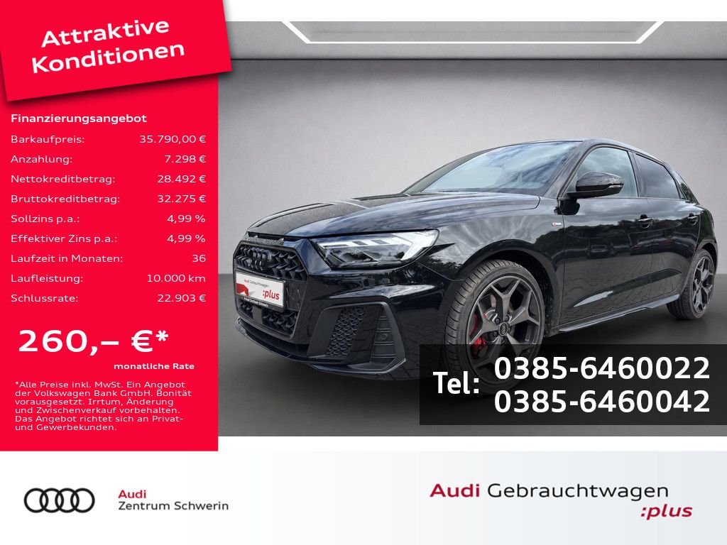Audi A1 Sportback 35 1.5 TFSI S line S tronic SHZ LED