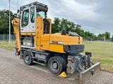 Liebherr A 316 Litronic Mobilbagger Umschlagbagger Bagger - Tieflader Bagger