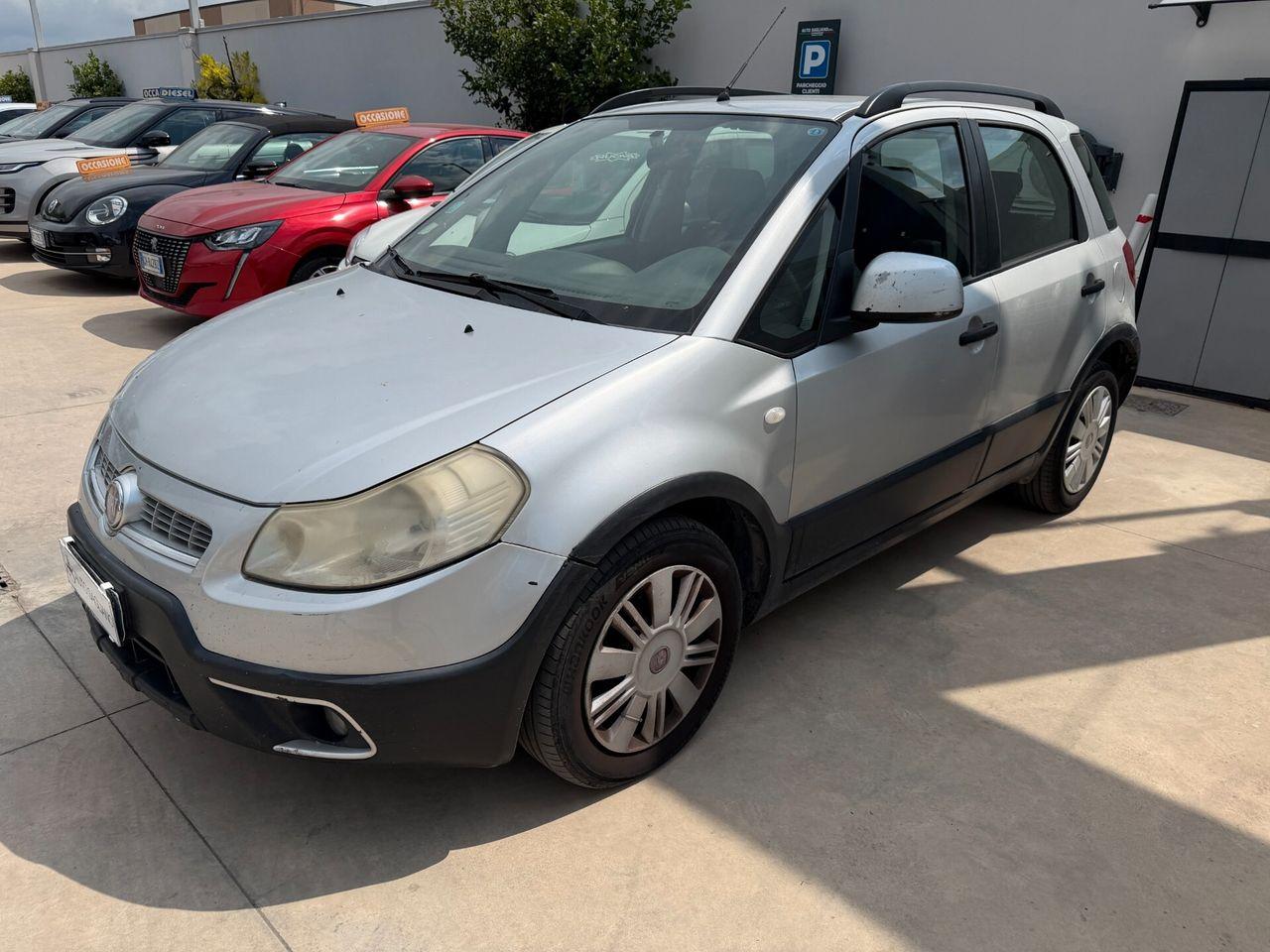 Fiat Sedici 2010 — вигляд ззаду