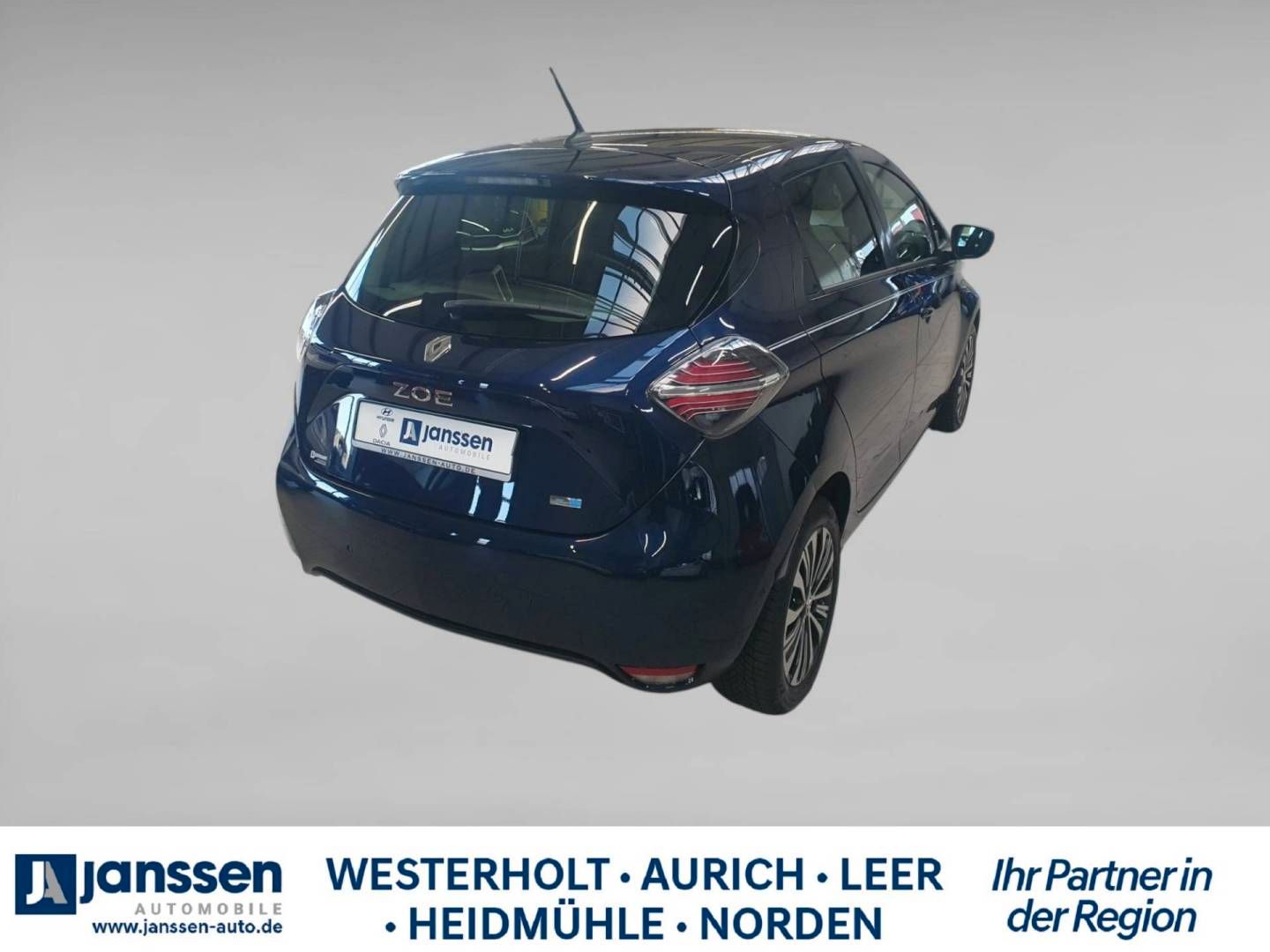 Fahrzeugabbildung Renault ZOE SONDERMODELL RIVIERA R135 Z.E. 50 mit Batter