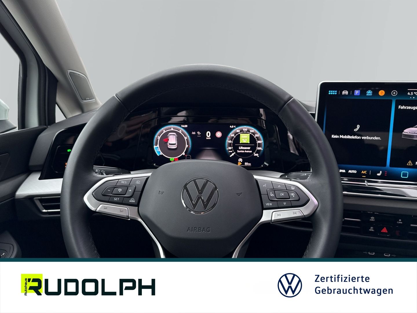 Volkswagen Golf VIII Life 1.5 eTSI DSG LED ACC Navi Fernlic foto 13