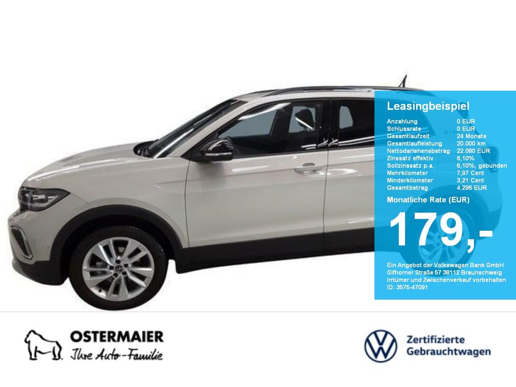Volkswagen T-Cross GOAL 1.0TSI 95PS ACC.5J-G.KAMERA.NAVI+VC