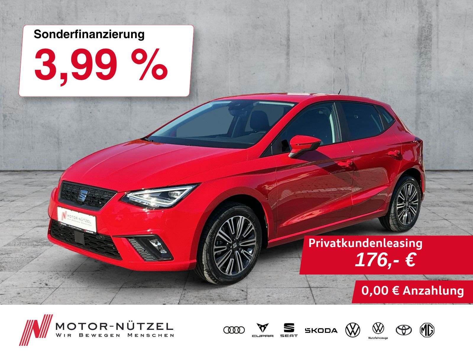 Seat Ibiza 1.0 TSI STYLE Voll-LED+APP+ACC+SHZ+KAMERA