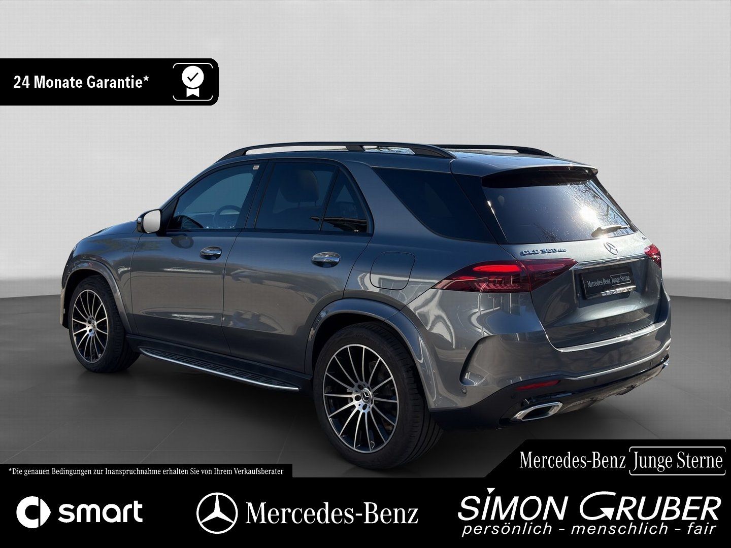 Fahrzeugabbildung Mercedes-Benz GLE 350 de 4M AMG Pano Burm Airmatic Leder AHK