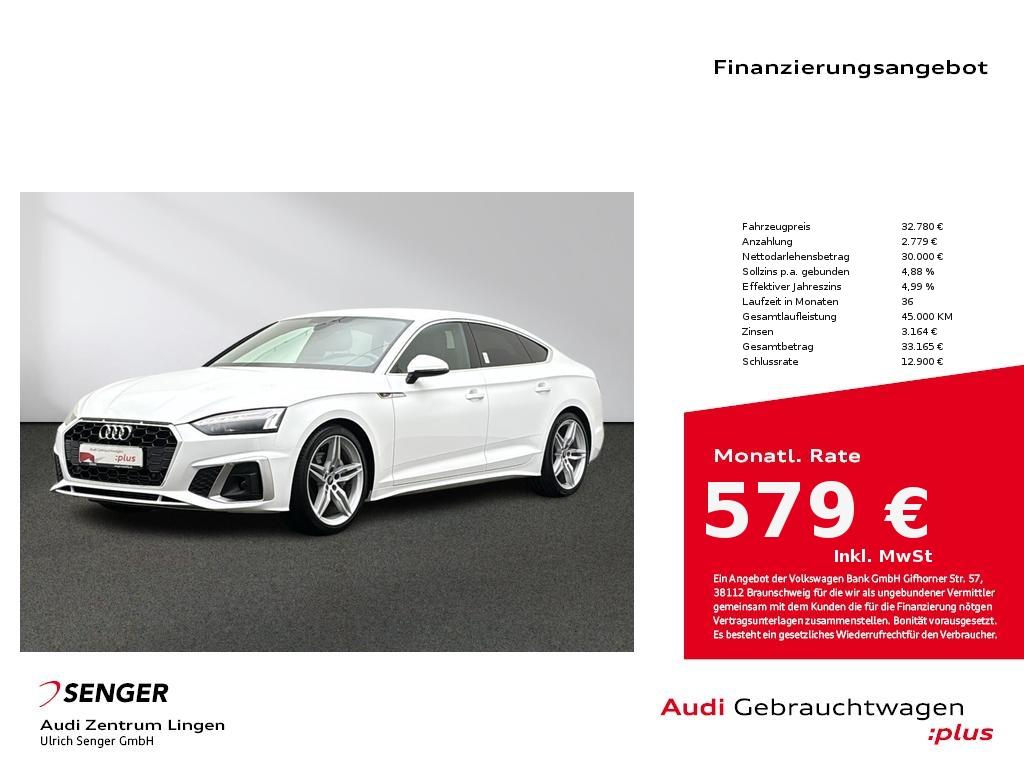 Audi A5 Sportback S line 40 TFSI MMI-Navi Matrix AHK