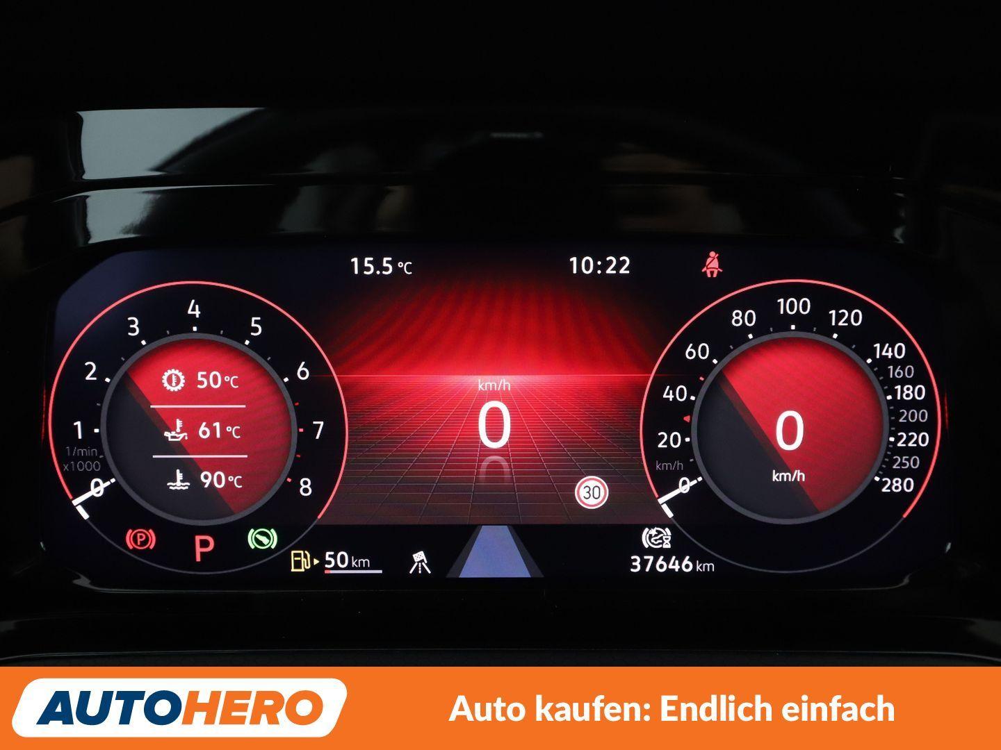 Volkswagen Golf VIII 2.0 TSI GTI Clubsport Aut.*NAVI*LED*, миниатюра 18
