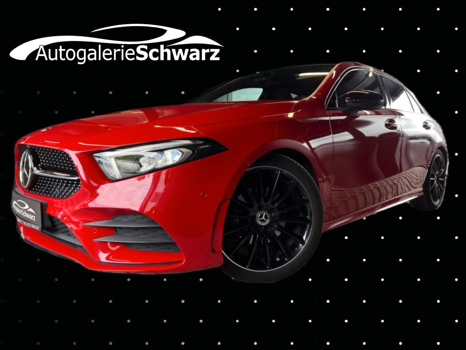 Mercedes-Benz A 200 7G AMG NIGHT AMG-LEDER DIST+360°BURMS PANO