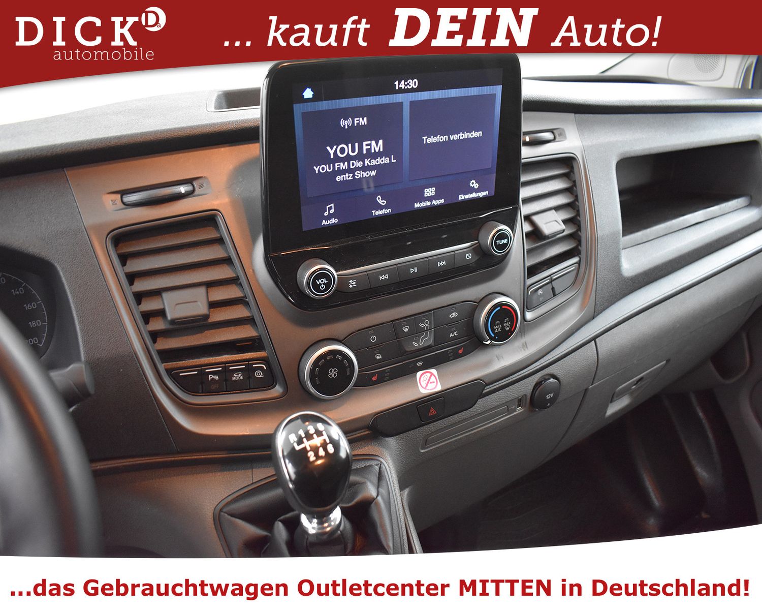FORD Transit Cust 2.0d L2 >3SI+KLIMA+SHZ+TEMP+DAB+PDC - Image 12