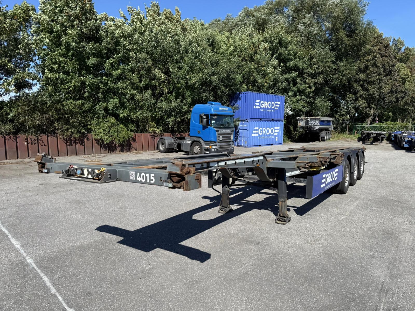 Krone SD 20' 30' 40' BPW Lift-Achse
