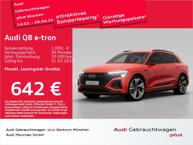 Audi Q8 e-tron 55 qu. 2x S line AHK/Matrix/HuD/22"Zol