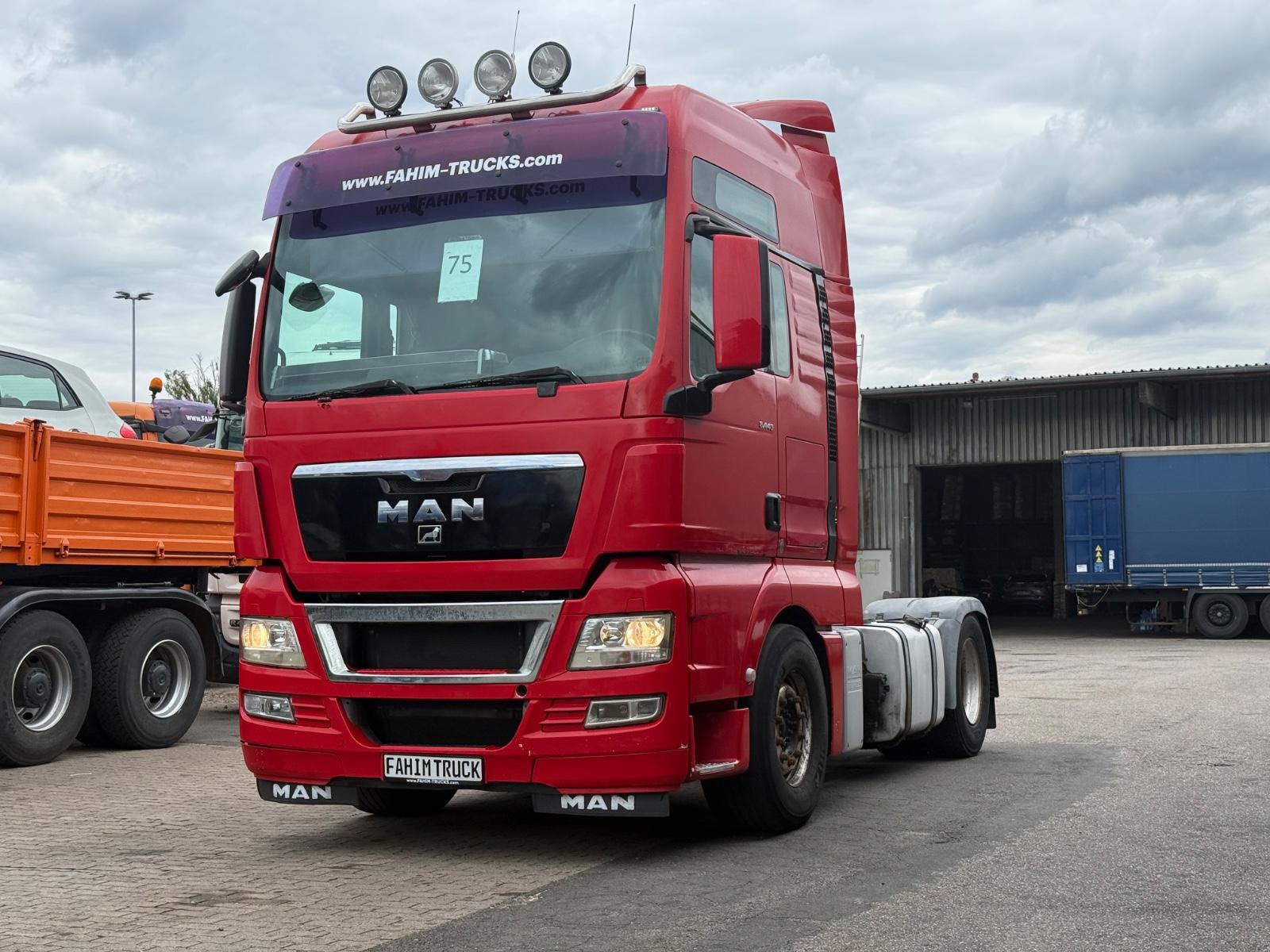 MAN TGX 18.440, Euro 5, Klima, Standklima, Manuel