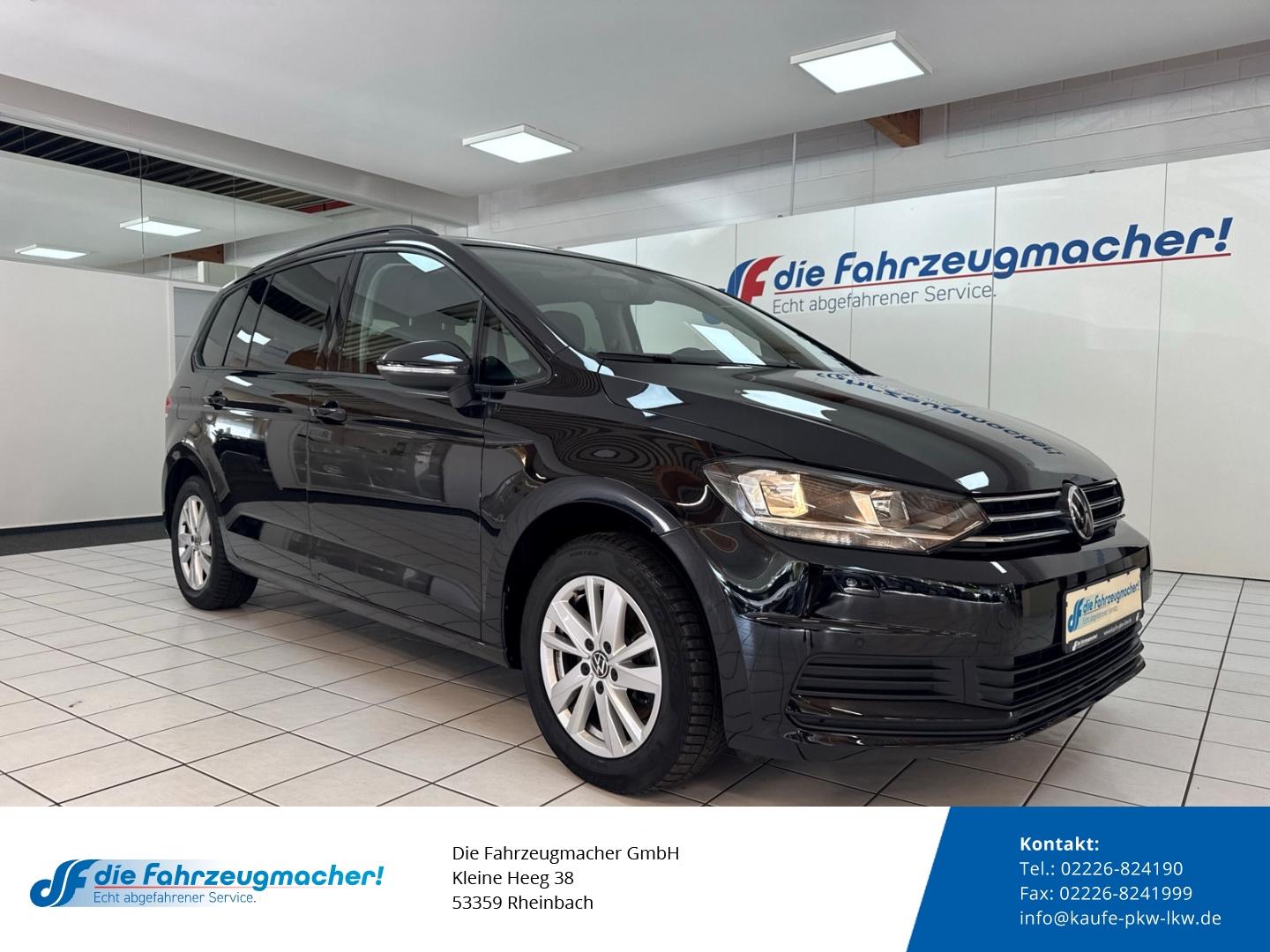 Volkswagen Touran Comfortline 7.Si. AHK-klap.150PS Navi Dig