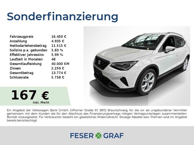 SEAT Arona 1.0 TSI FR LED/Kamera/SHZ