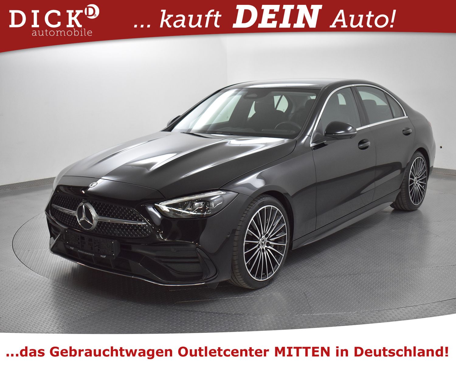 MERCEDES-BENZ C 200 4Mat 2X AMG Line WIDE+NAVI+LED+SHZ+360+19" - Image 4