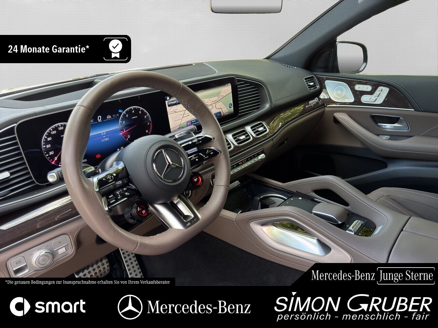 Fahrzeugabbildung Mercedes-Benz GLE 63 S 4M Coupe AMG Manufaktur Tartufo Exkl.