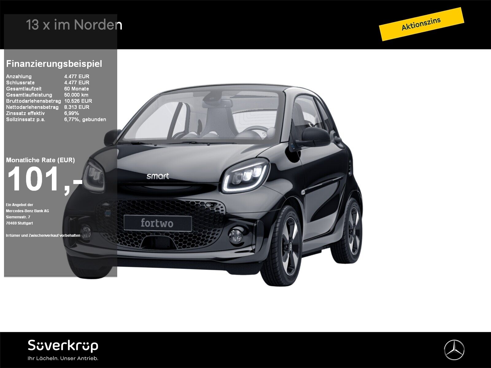Smart EQ fortwo passion EXCLUSIVE KAMERA PANO PDC SHD