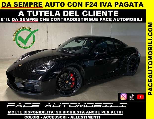 Porsche Cayman GTS 4.0 PDK SEDILI CLUB SPORT BLA