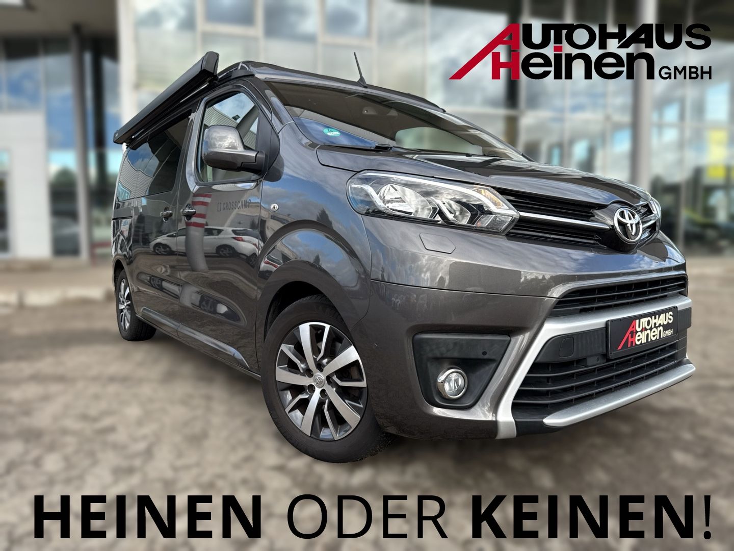 Fahrzeugabbildung Crosscamp Camper Van Flex Faltdach HUD StandHZG AHK-abnehm