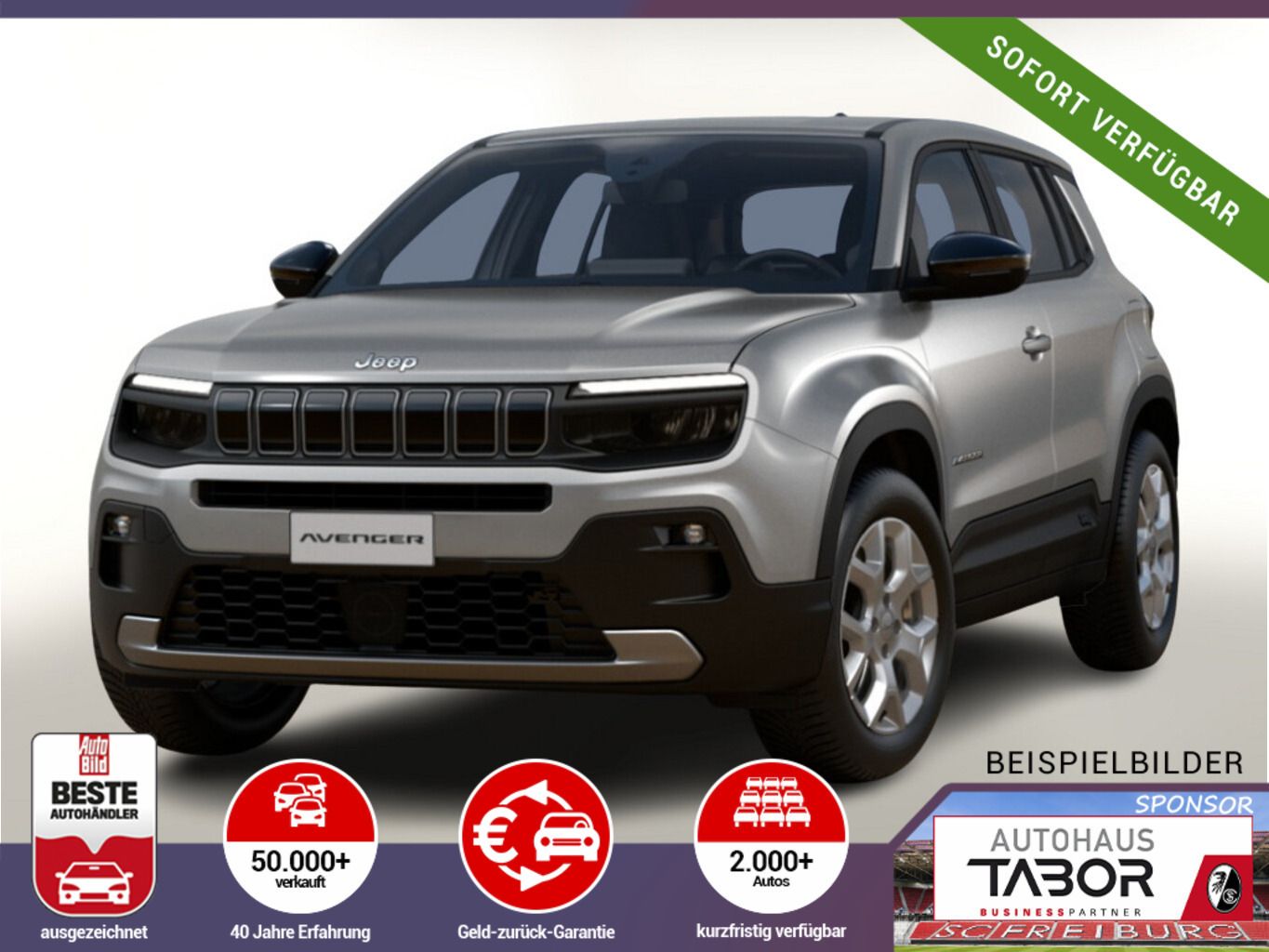 Jeep Avenger Hybrid Altitude Kam KlimaA ACC UVP-27%*