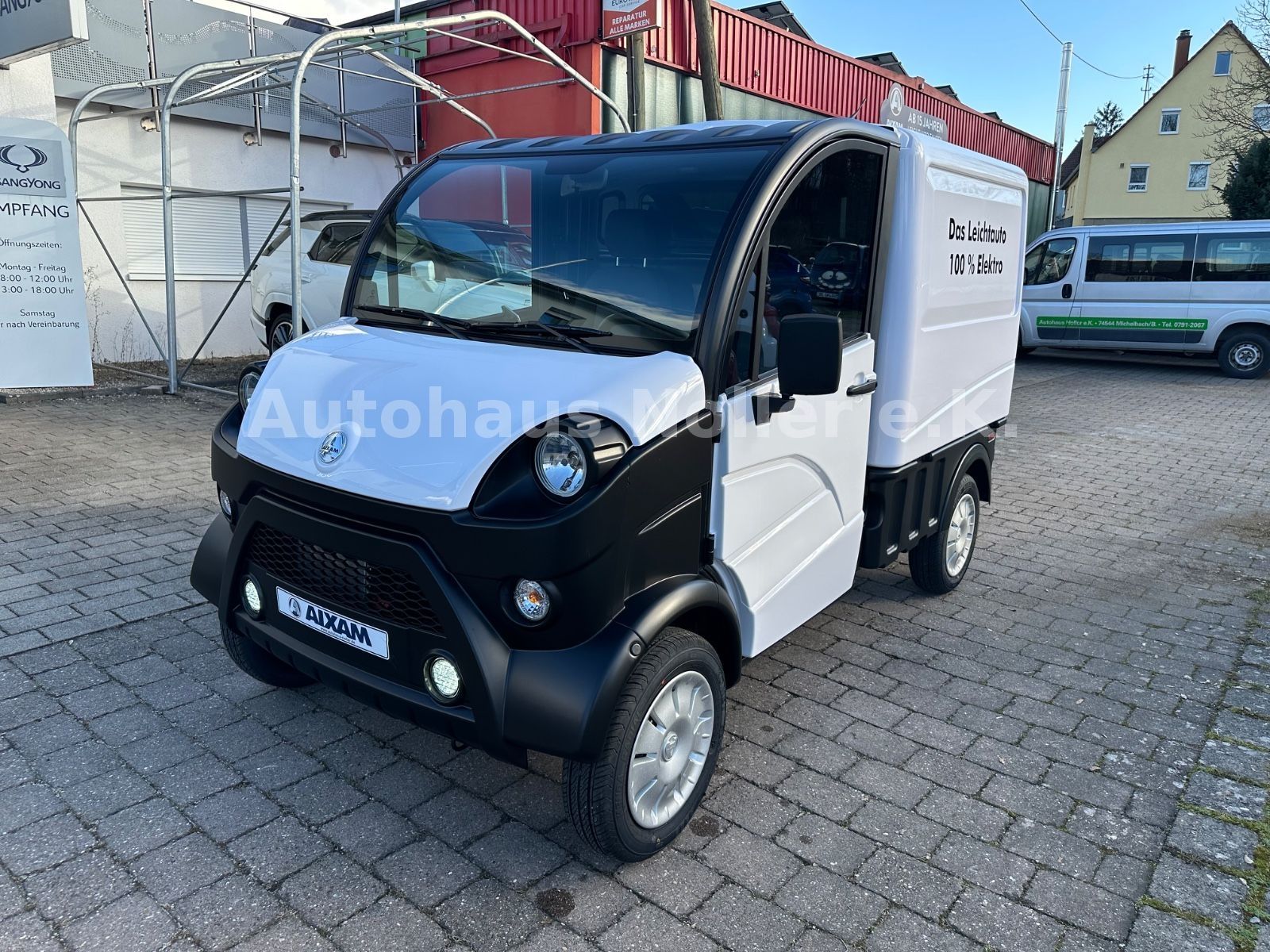 Aixam Pro V2 E-Truck Van imagem 2