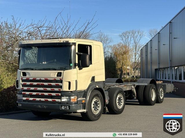 Scania 124 420 8X2/4 MANUAL RETARDER