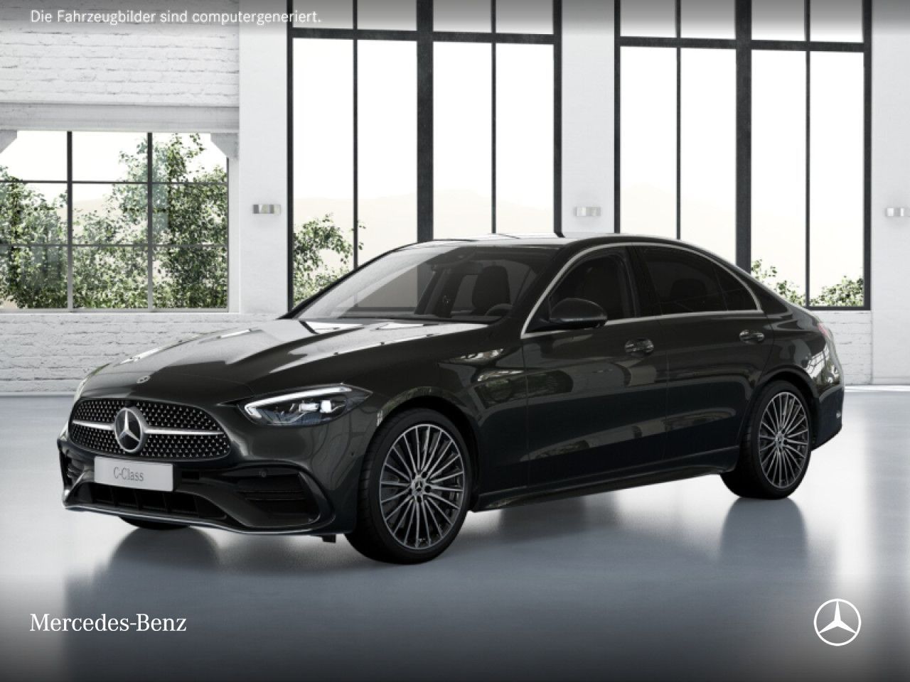 Mercedes-Benz C 180 AMG+360+AHK+LED+19"+TOTW+KEYLESS+9G foto 13