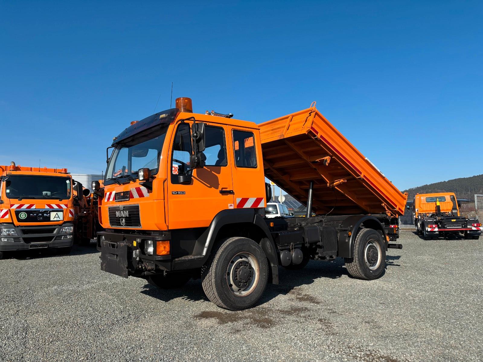 MAN LE 10.180 4x4*2x ZAPFWELLE*SINGLE*HYDROSTAT*TÜV