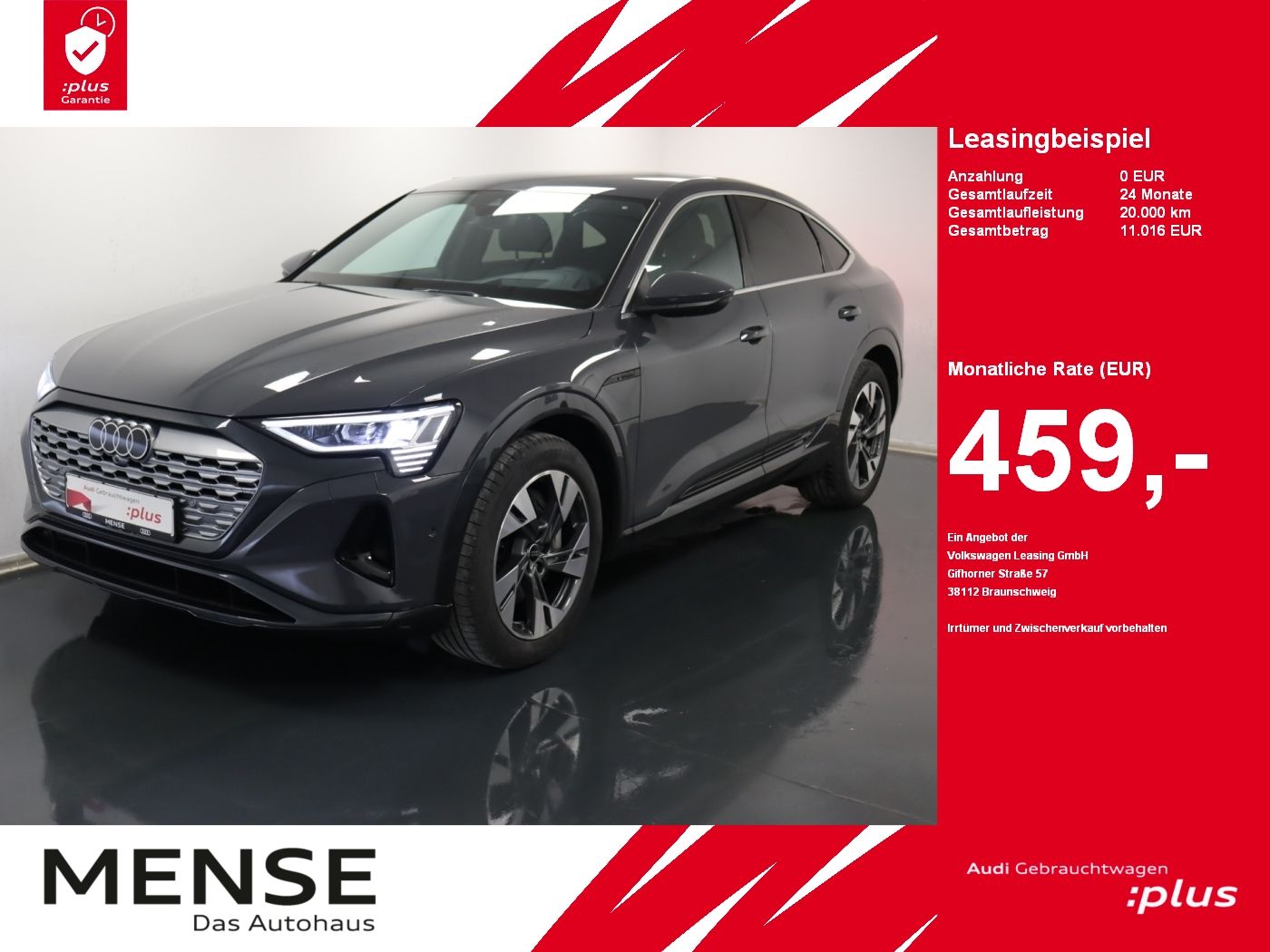 Audi Q8 e-tron Sportback 55 quattro advanced |Luft