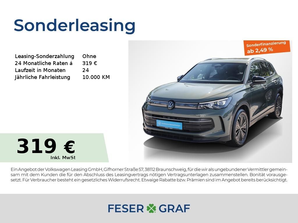 Volkswagen Tiguan 1.5 eTSI Goal DSG ACC AHK Matrix Nav 360° foto 1