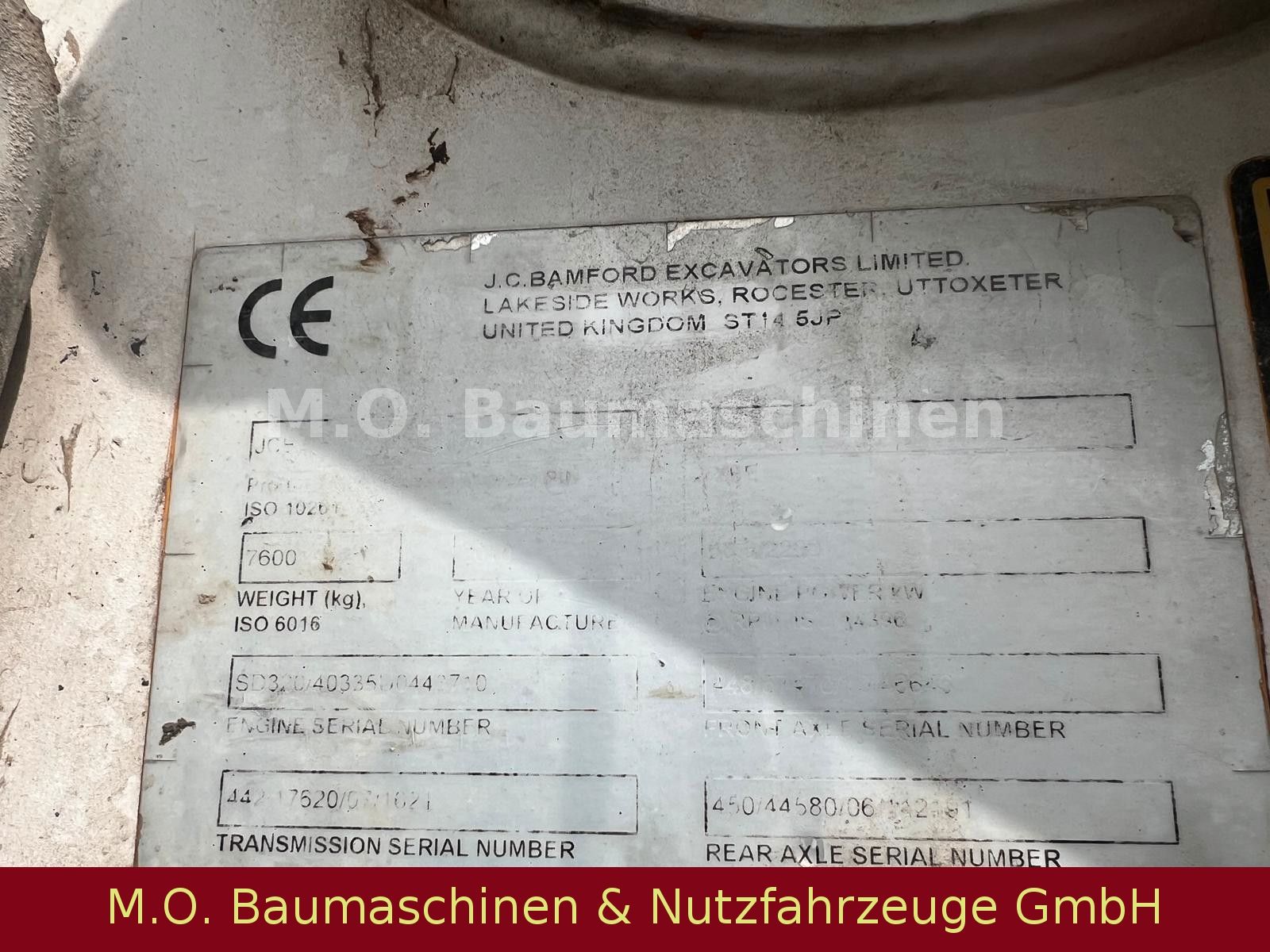 Fahrzeugabbildung JCB 3CX Turbo