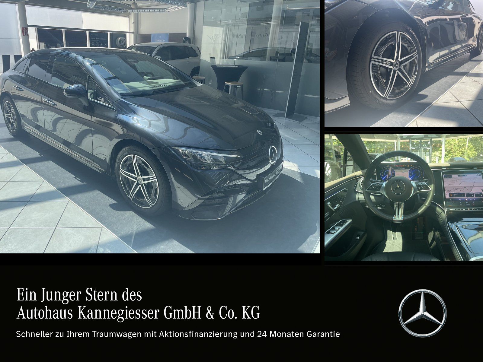 Mercedes-Benz EQE 300 AMG-NIGHT PANO-DACH HA-LENKUNG 2024 foto 4