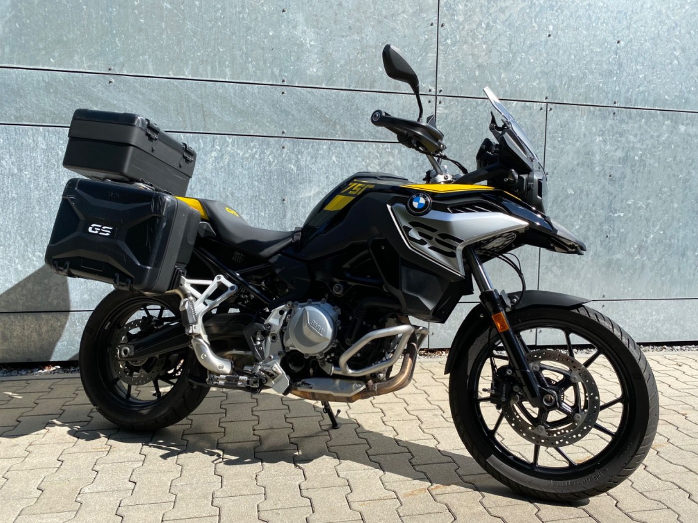 Fahrzeugabbildung BMW F 750 GS 40 Jahre Edition Topcase, Seitenkoffer