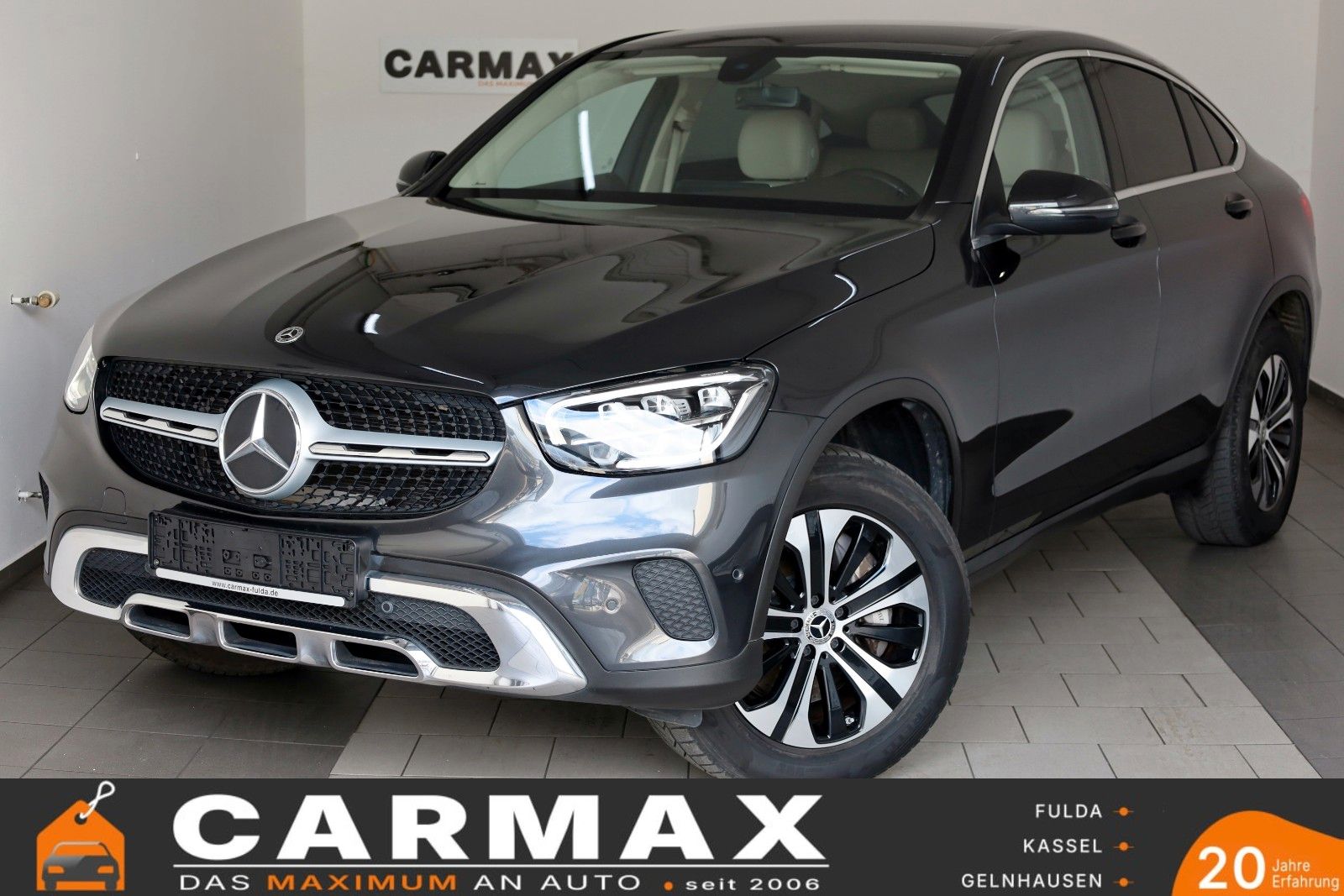 Fahrzeugabbildung Mercedes-Benz GLC 300e 4M Coupe,Sitzlüftung,Leder,Navi,Kamera