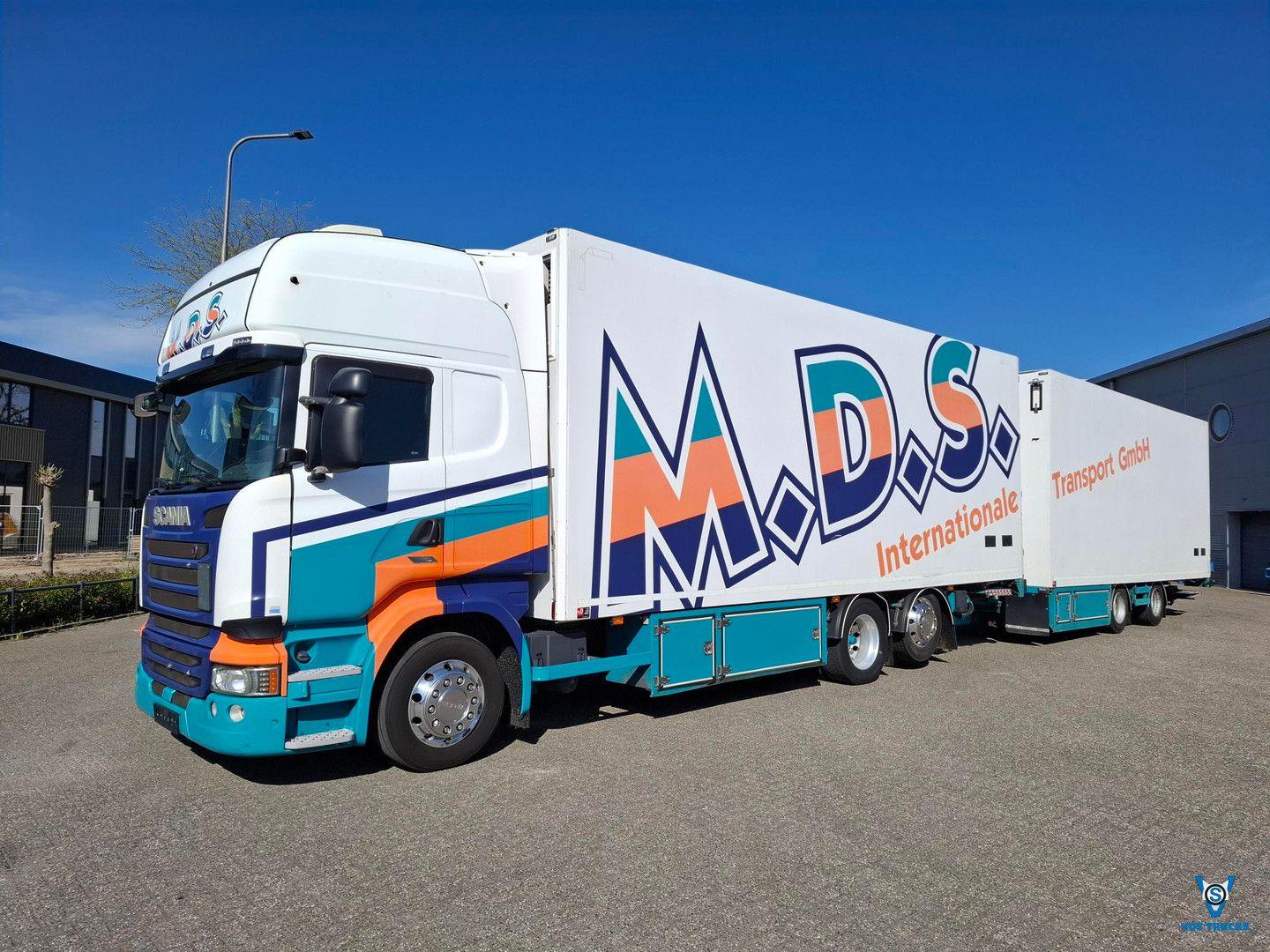 Scania R450 / RETARDER / ISOLATED GERMAN FLOWER COMBI /