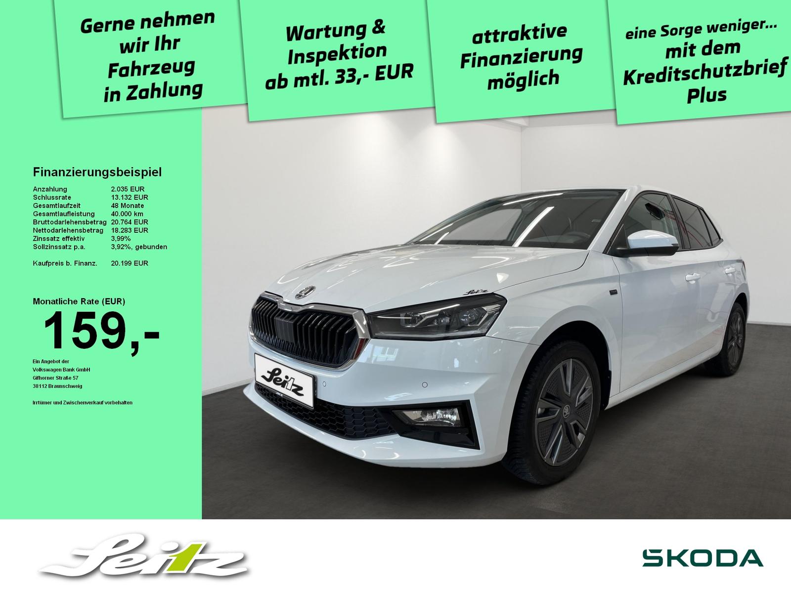 Skoda Fabia 1.0 TSI Tour *LED*KAMERA*SITZH*