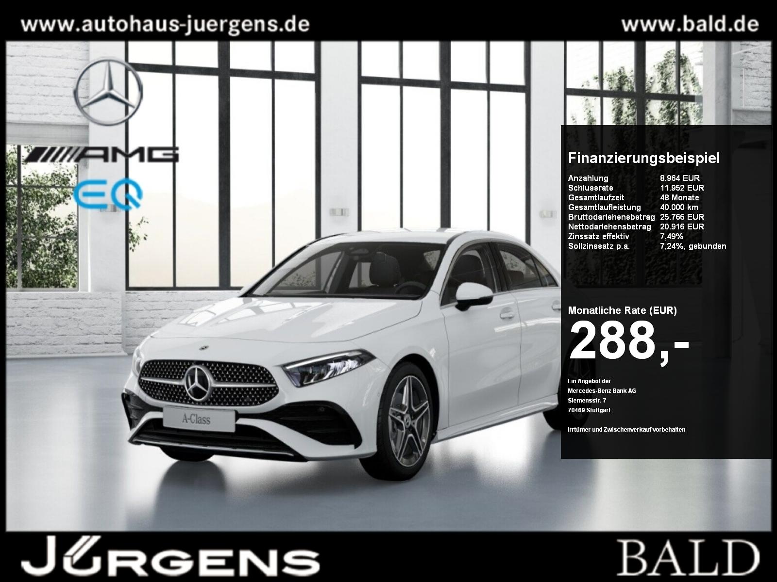Mercedes-Benz A 180 Limo AMG-Sport/LED/Kamera/SHZ/Winter/18'