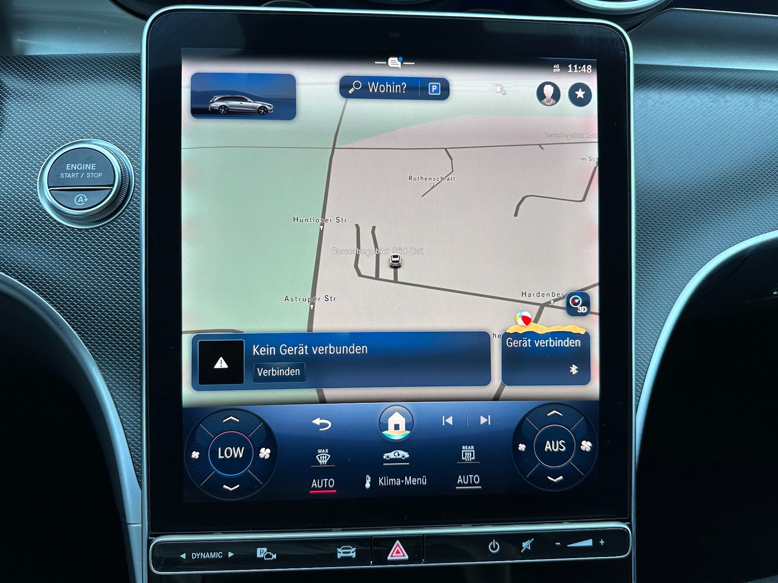 Fahrzeugabbildung Mercedes-Benz C 300 d T Avantgarde NAV+LED+AHK+DISTRONIC+18ZO