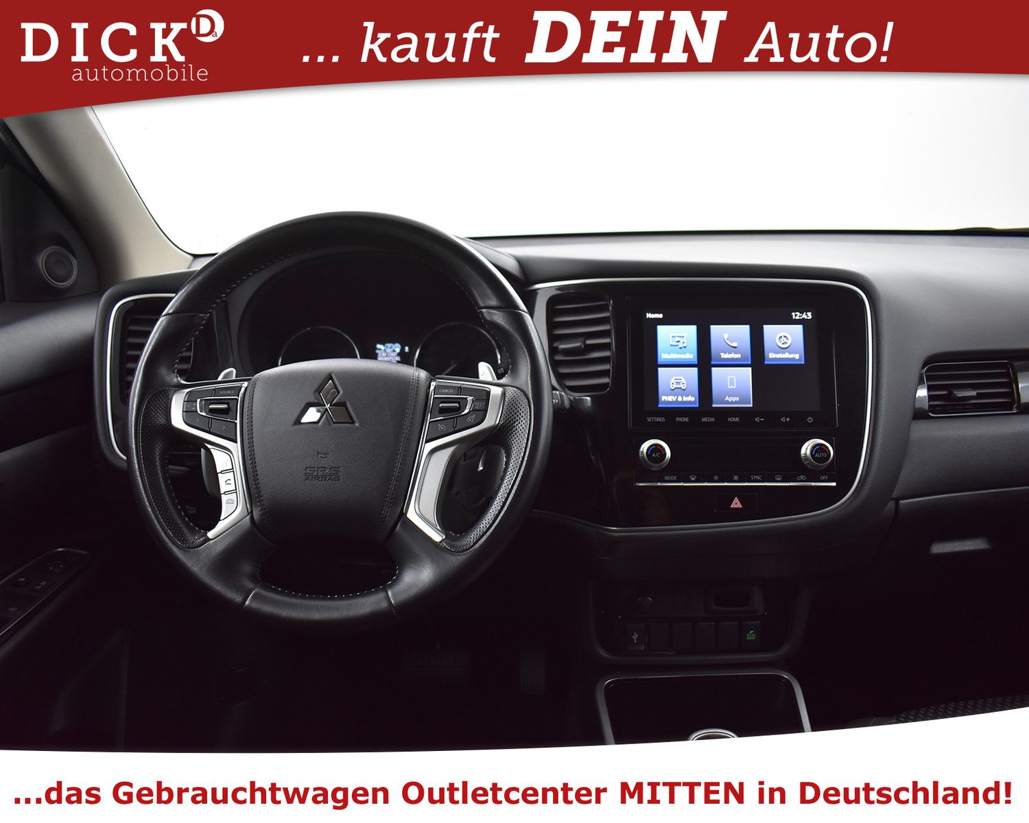 MITSUBISHI Outlander 2.4 PHEV 4WD >KAMERA+SHZ+TEMP+MFL+DAB - Image 12