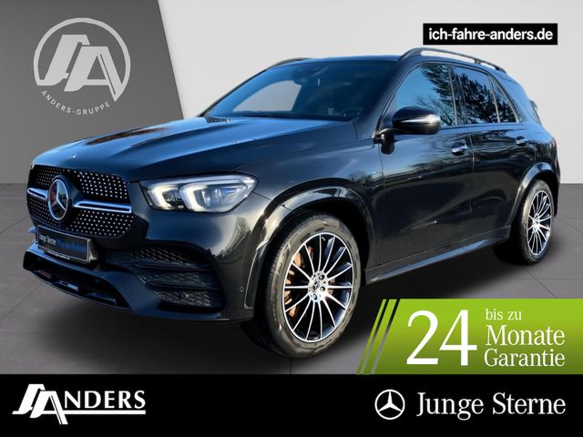 Mercedes-Benz GLE 350 de 4M AMG+MBUX+Pano+Distr+360+Night+Memo