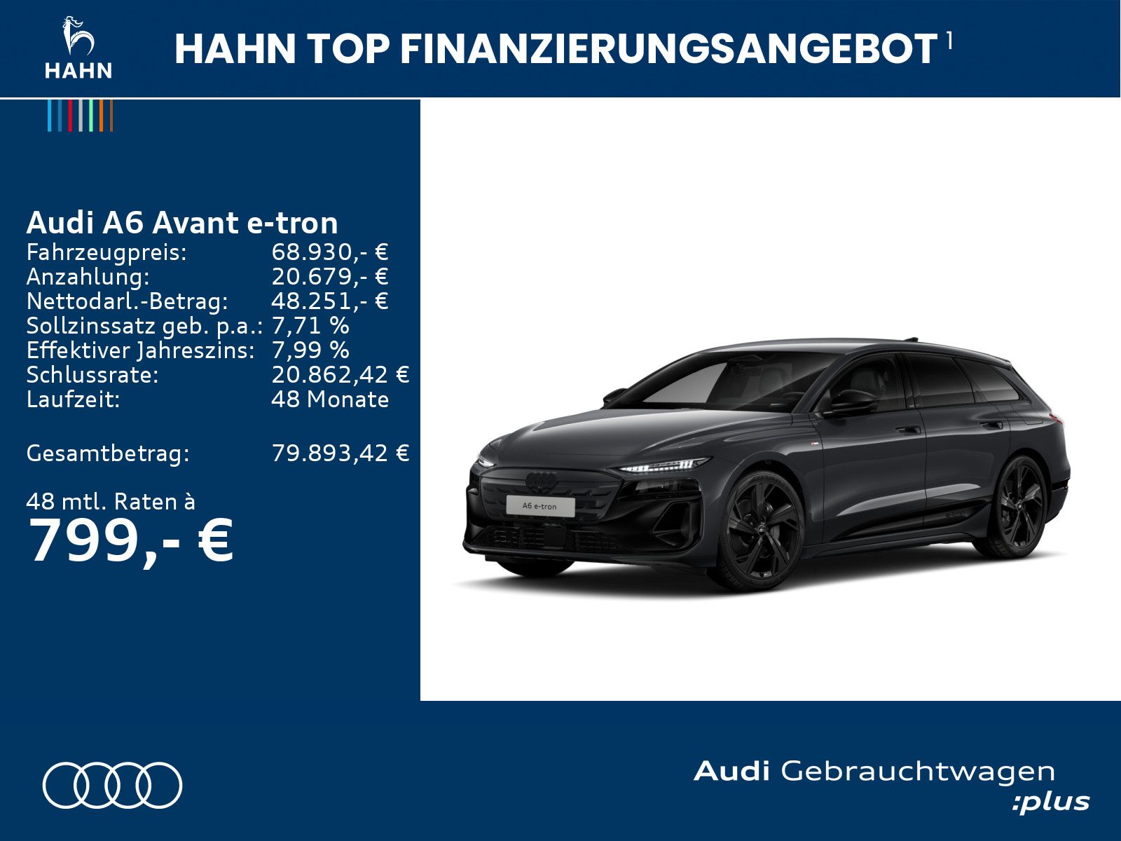 Audi A6 Avant e-tron performance Matrix AHK 360° Luft imagem 2