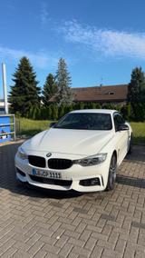 BMW 428i xDrive Cabrio Sport Line Automatik Spor... - weiße BMW 428