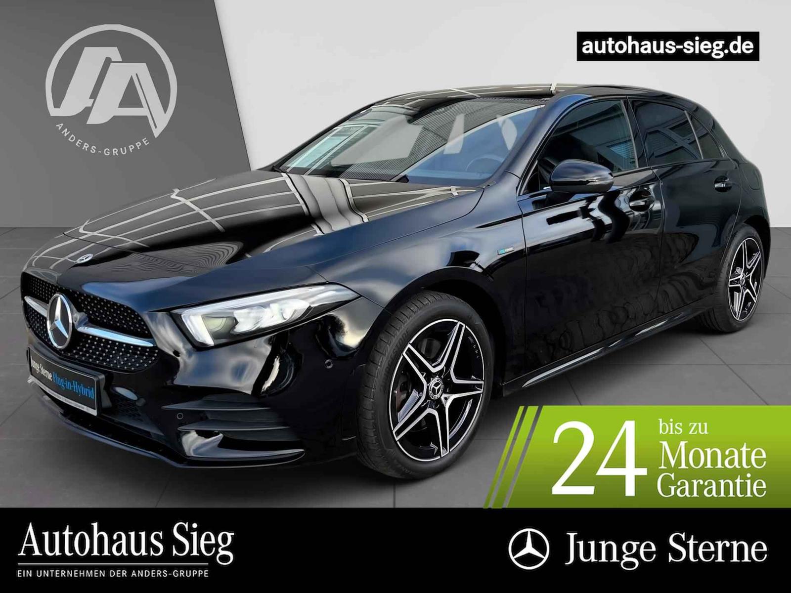 Mercedes-Benz A 250 e AMG+MBUX+Night+LED+Kam+HUD+Pano+Apple