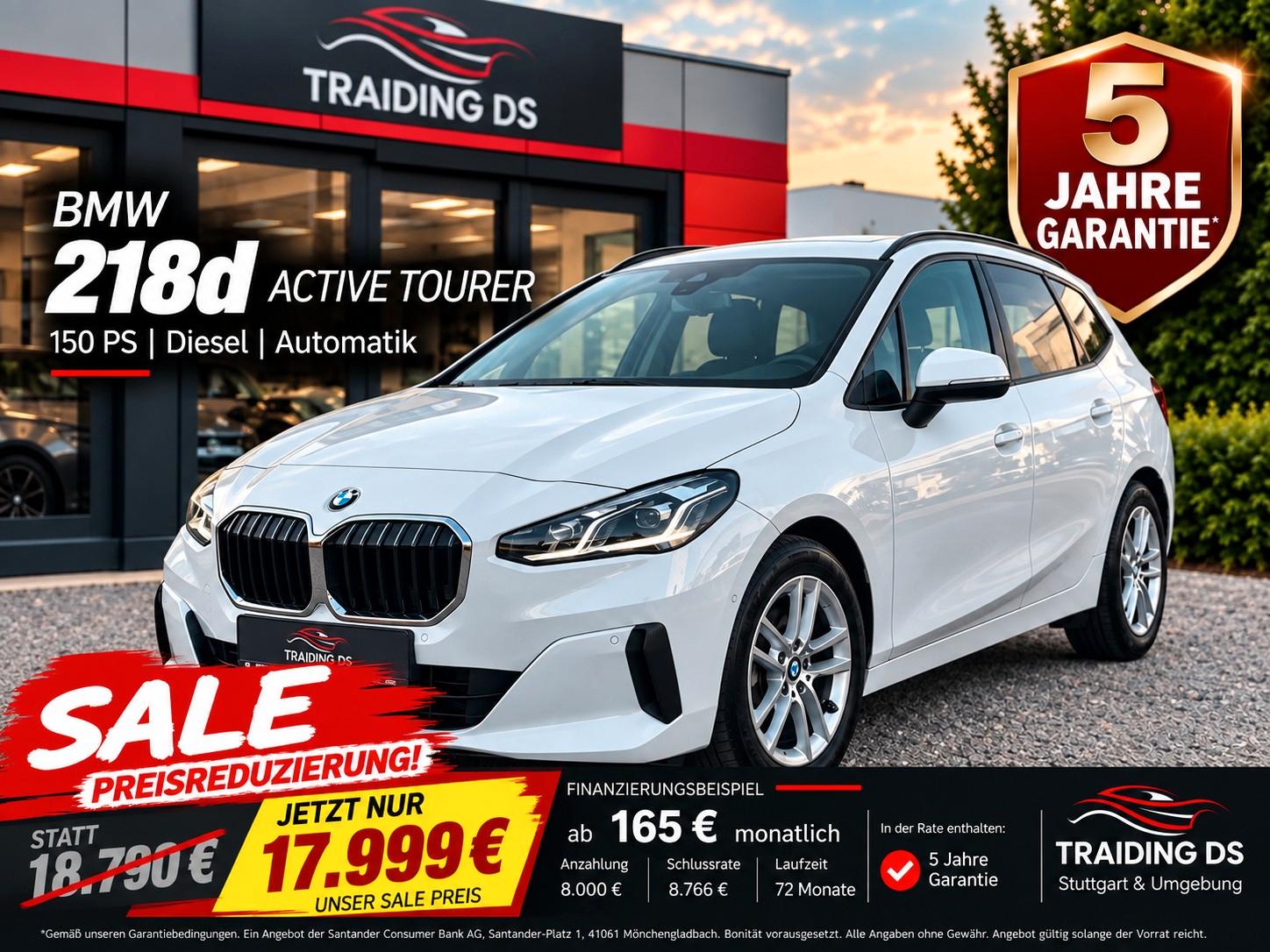 BMW 218d Active Tourer / AMBIENTE / SHADOW LINE